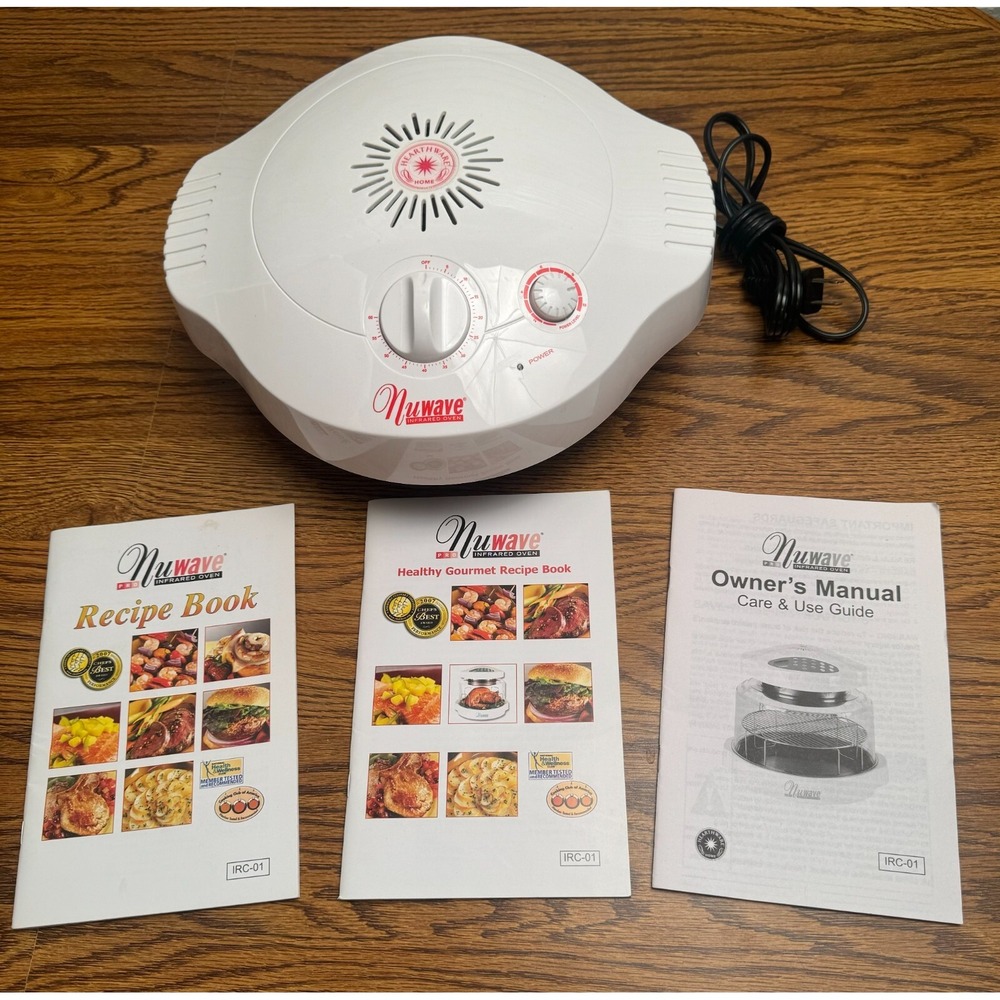 NuWave Infrared Oven 20201 - 20204 POWER TOP ONLY; with recipe books